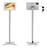 Anti-Theft iPad Floor Stand – Secure & Adjustable Tablet Kiosk - Compatible with iPad 10th Generation